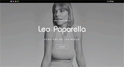 Desktop Screenshot of leopaparella.com